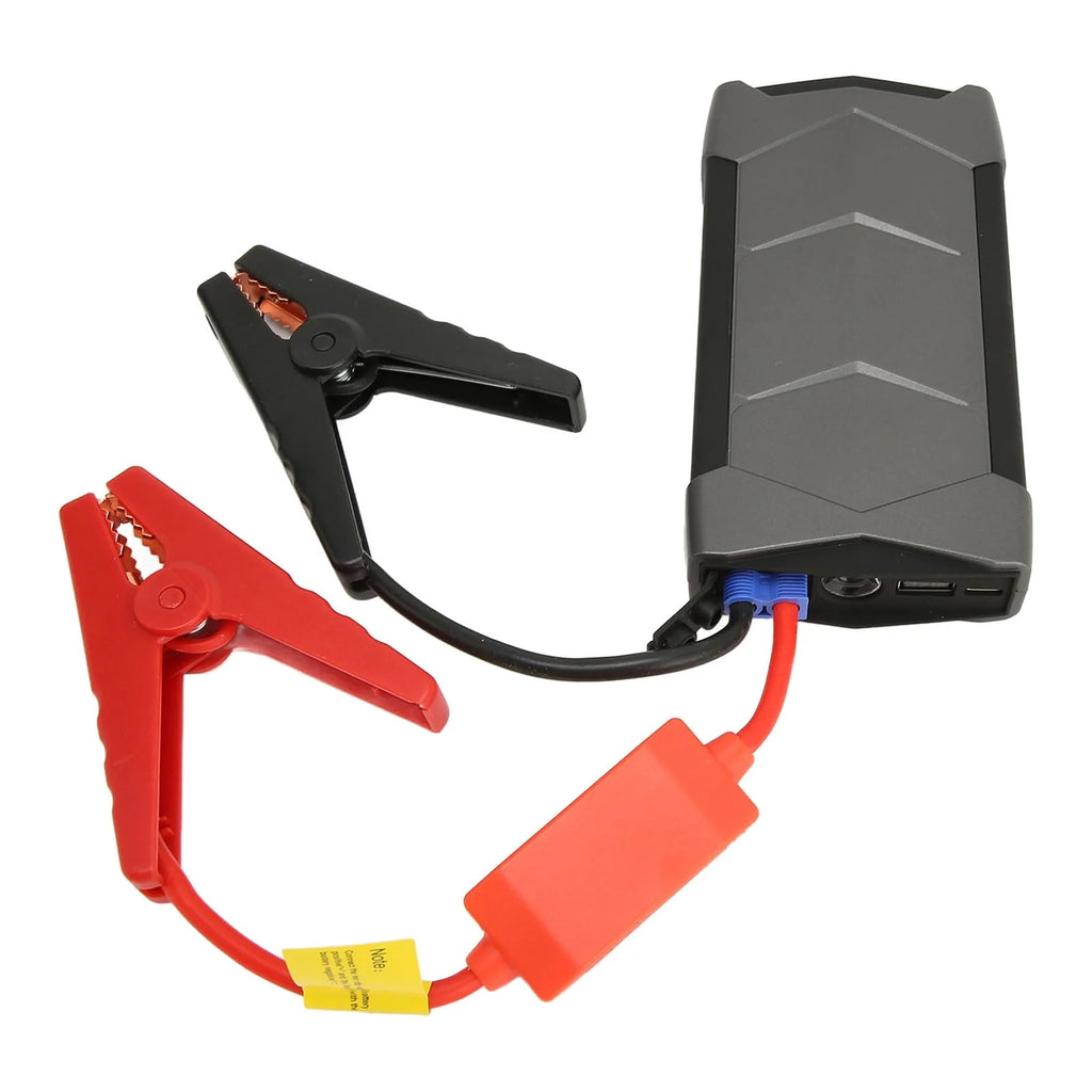Car Battery Charger Jump Starter 600A Peak Current IP66 Waterproof 10800mAh Battery Portable Jumper Starter with LED Lights