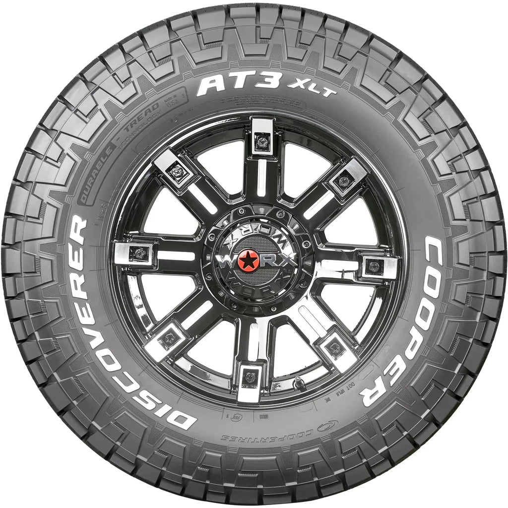 Pair of 2 (TWO) Cooper Discoverer AT3 XLT LT 285/75R16 126/123R E 10 Ply A/T All Terrain Tires Fits: 2006-08 Hummer H3 Base, 2009 Hummer H3 Championship Series