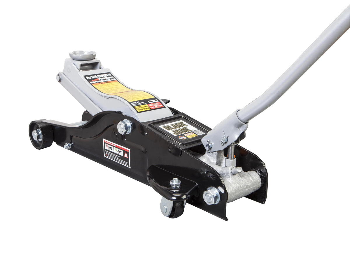 Black Jack 2.5 Ton Low Profile Floor Jack Black/Silver, T825010W