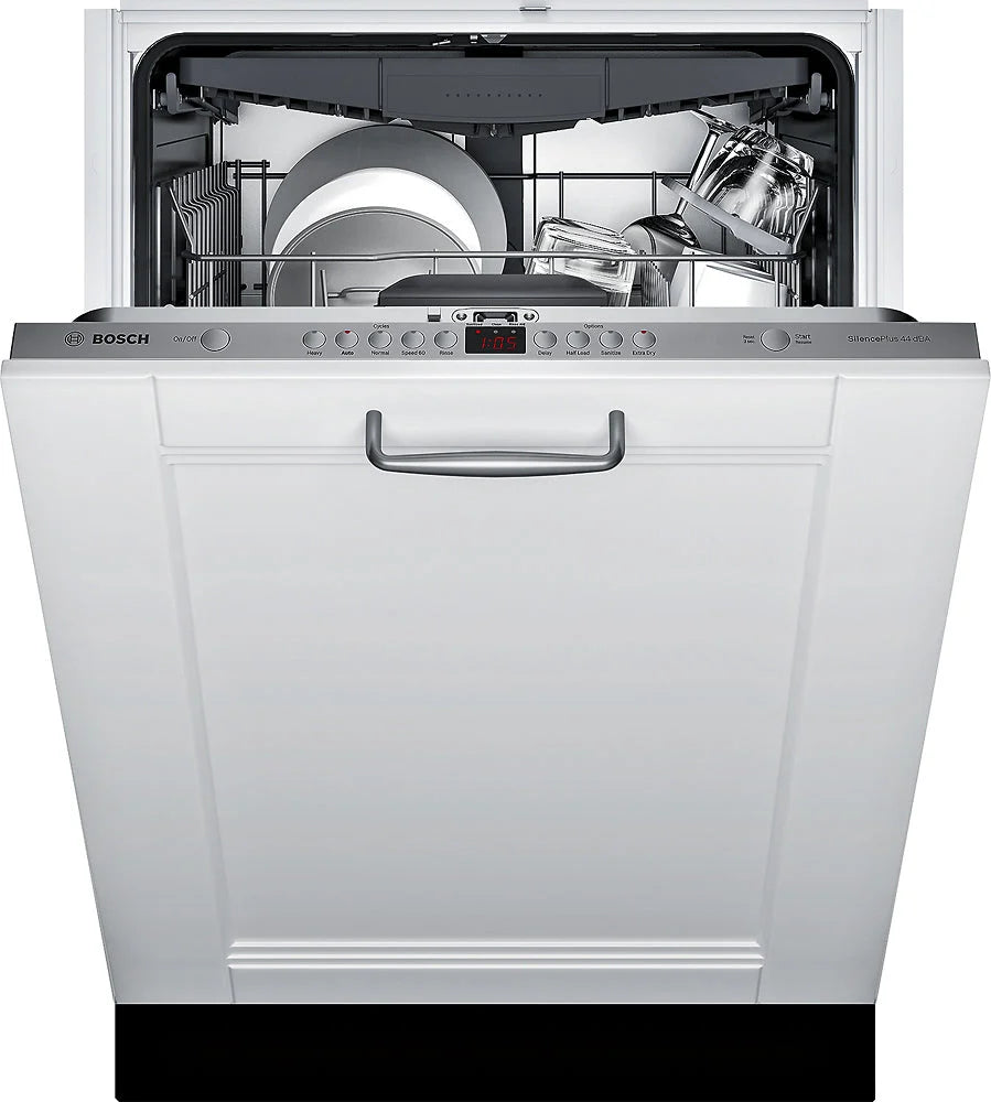 Bosch - 300 Series 24 Custom Panel Dishwasher with Stainless Steel Tub - Custom Panel Ready