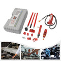 Miumaeov 4 Ton Porta Power Kit, 59 in Oil Hose Hydraulic Car Jack Ram 4.9 inch Lifting Height Autobody Frame Repair Power Tools for Truck Bed Unloader Farm Hydraulic Equipment Construction