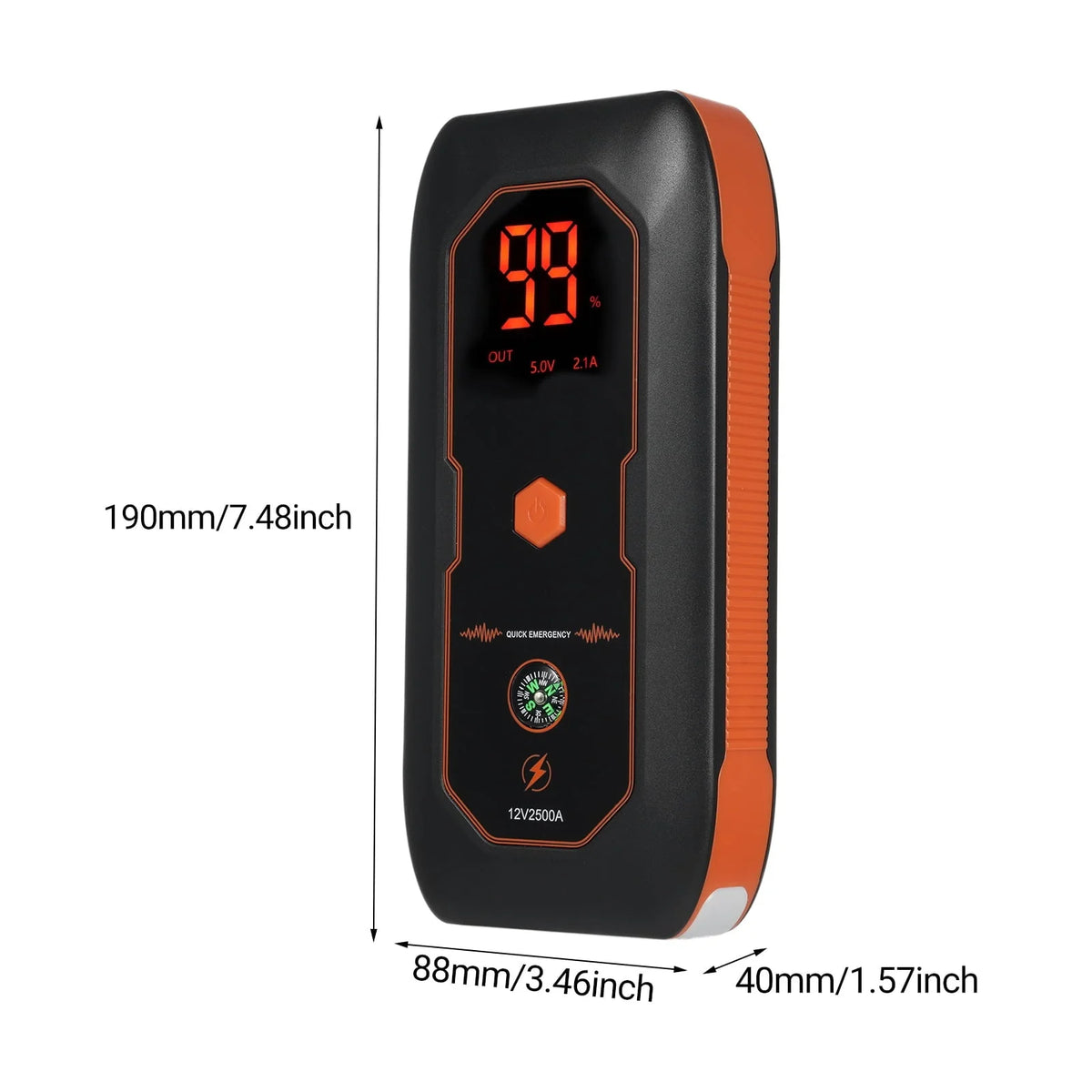 Lepmerk Emergency supply, SupplyAuto Portable Current 8000 Mah SupplyAuto Portable 12v Auto Car Jump 600a Supply Car JumpBank Portable Bank Portable 12v Dn18