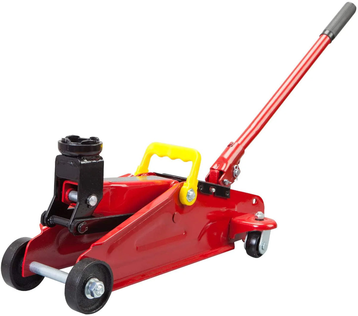 BIG RED Hydraulic Trolley/Floor Jack Combo with 2 Jack Stands 2 Ton ,Red, W8201