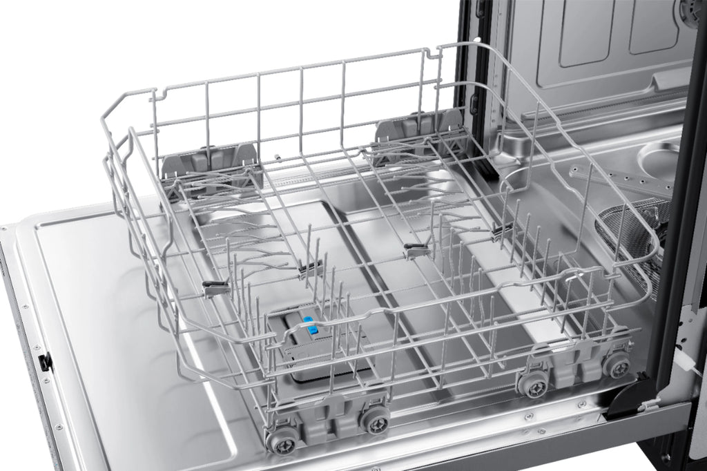 Samsung - StormWash 24 Top Control Built-In Dishwasher with AutoRelease Dry, 3rd Rack, 42 dBA - Stainless steel