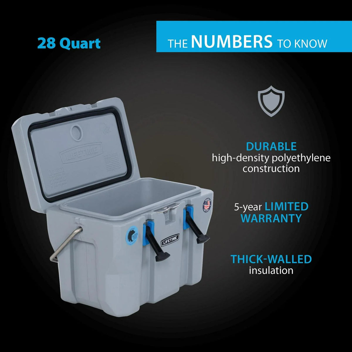 Lifetime 28 Quart High Performance Cooler (90911)