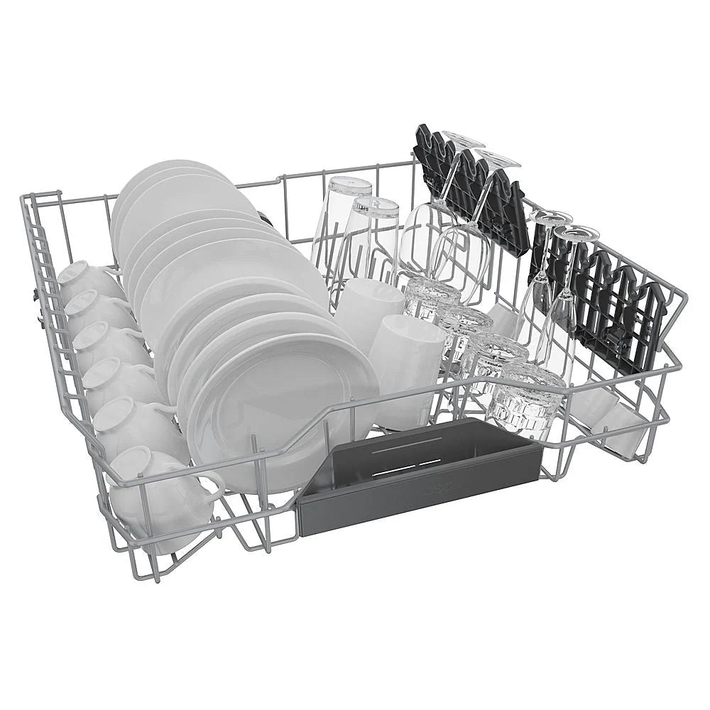 Bosch - 800 Series 24 Top Control Smart Built-In Dishwasher with 3rd Rack and 42 dBA - Custom Panel Ready