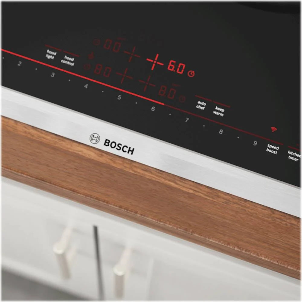 Bosch 800 Series 30 Built-In Electric Induction Cooktop with 4 elements and HomeConnect
