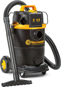 Vacmaster Professional 6 Gallon 4.5 Peak HP Wet/Dry Vacuum with Self-Cleaning Filter System - VDK611PF 0201