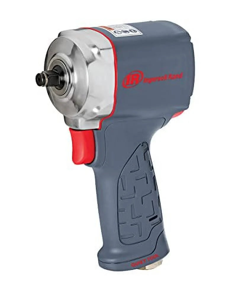 3/8 Air Impact Wrench, Quiet, Ultra Compact, 475 ft-lbs Nut-busting Torque, Maintenance Duty, Pistol Grip