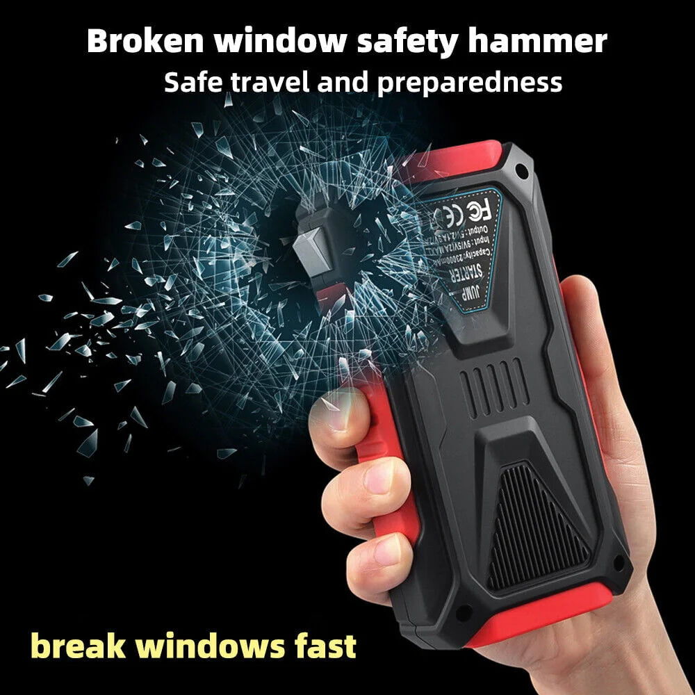 MDHAND 38800mAh 3000A Car Jump Starter Booster Jumper Box Power Bank Battery Charger With Usb Quick Charge
