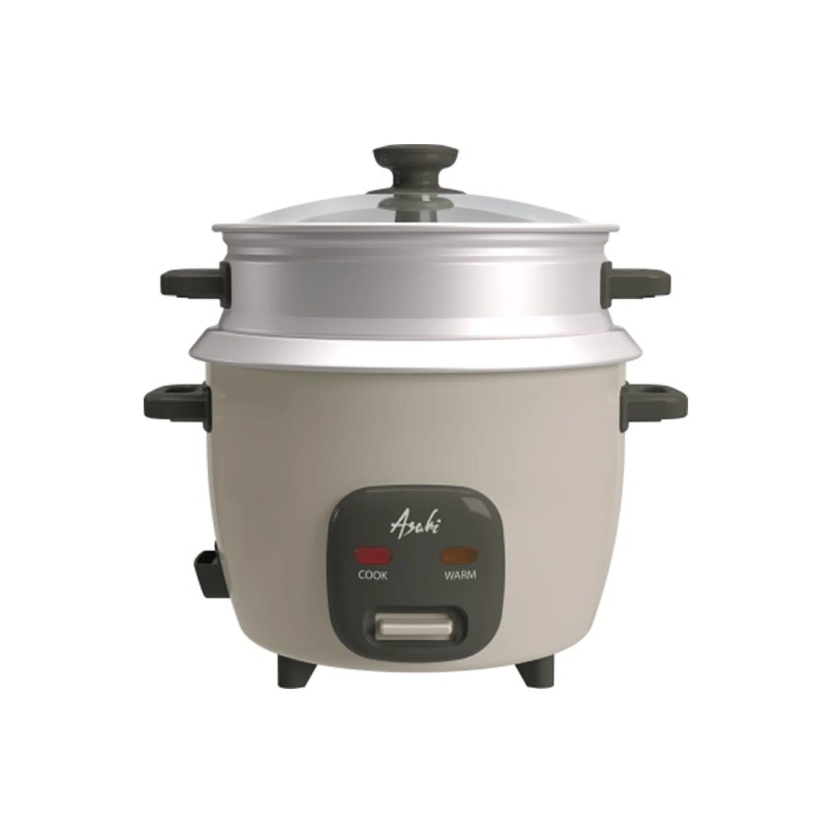 Rice Cooker Steam Cooking with Easy-Clean Interior