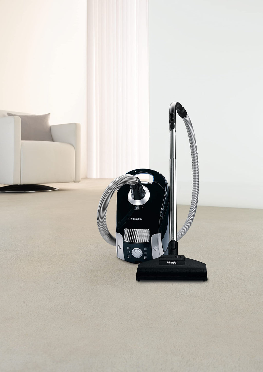 Miele Compact Bagged Canister Obsidian