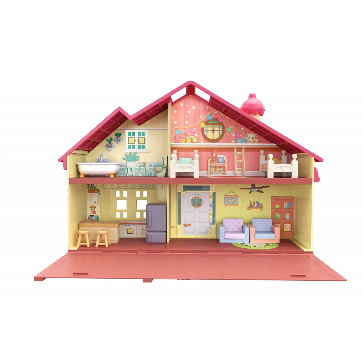 Bluey Family Home - Bluey 2.5-3 Figure with Home Playset