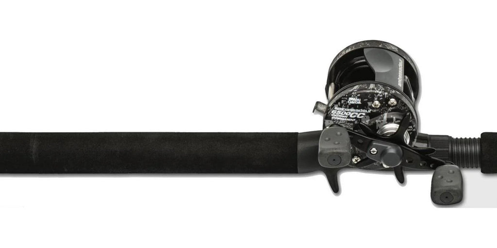 Abu Garcia 7a Catfish Commando Cast Fishing Rod and Reel Baitcast Combo