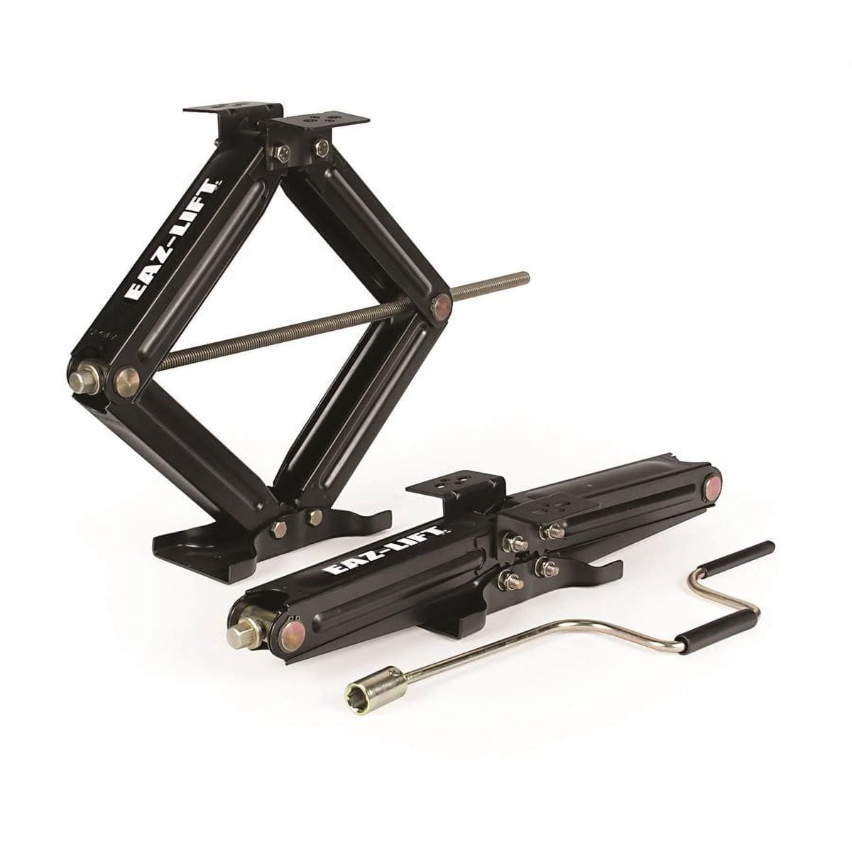 Eaz-Lift 48820 24 Leveling Scissor Jack - For Pop-Ups and Trailers - Features a 5,000-Pound Rating - 2-Pack