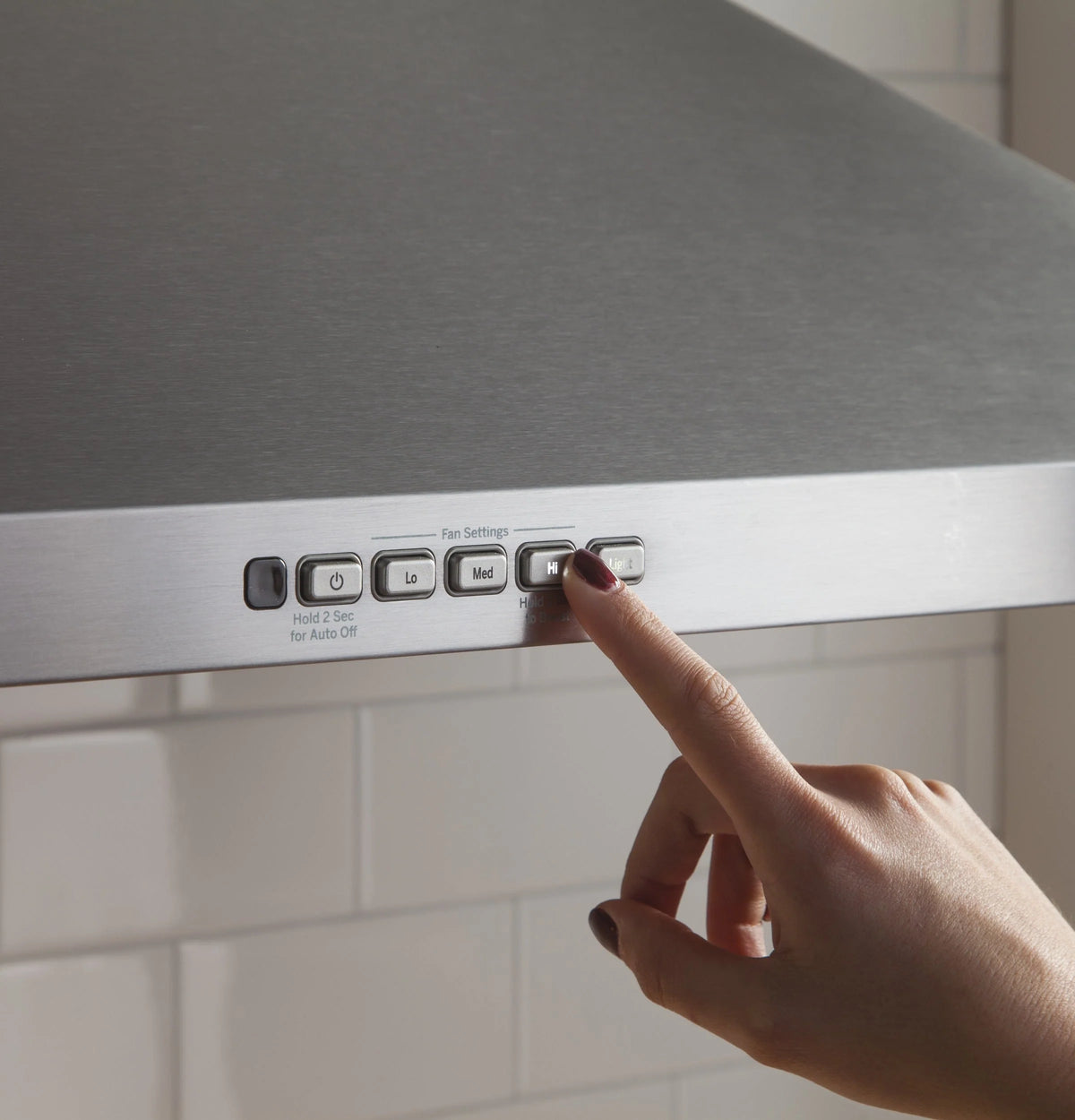 GE - 30 Convertible Range Hood - Stainless steel
