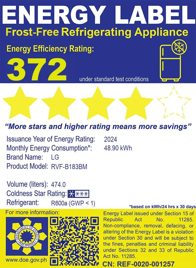 18.3 Cu. Ft. French Door Refrigerator Inverter