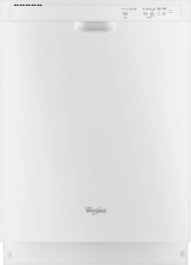 Whirlpool - 24 Tall Tub Built-In Dishwasher - White