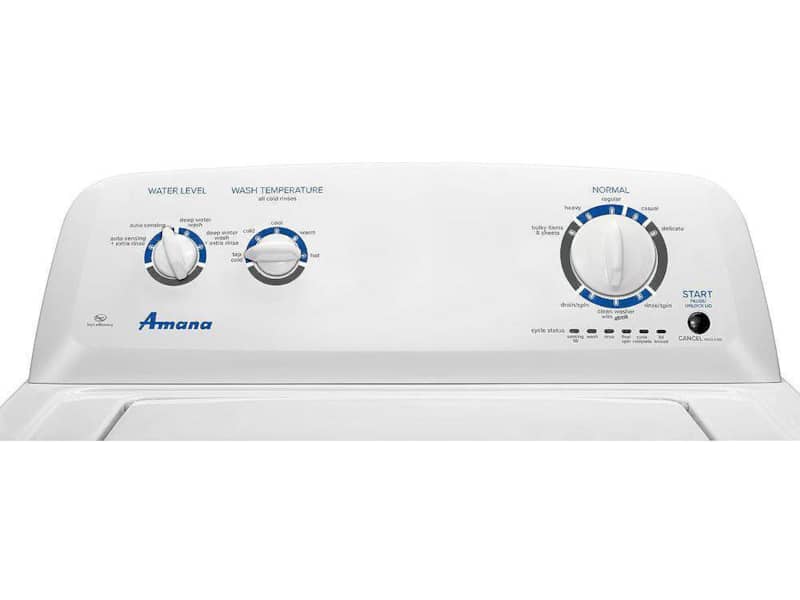 Amana Washing Machine | White 3.5 Cu. Ft. Top Loader
