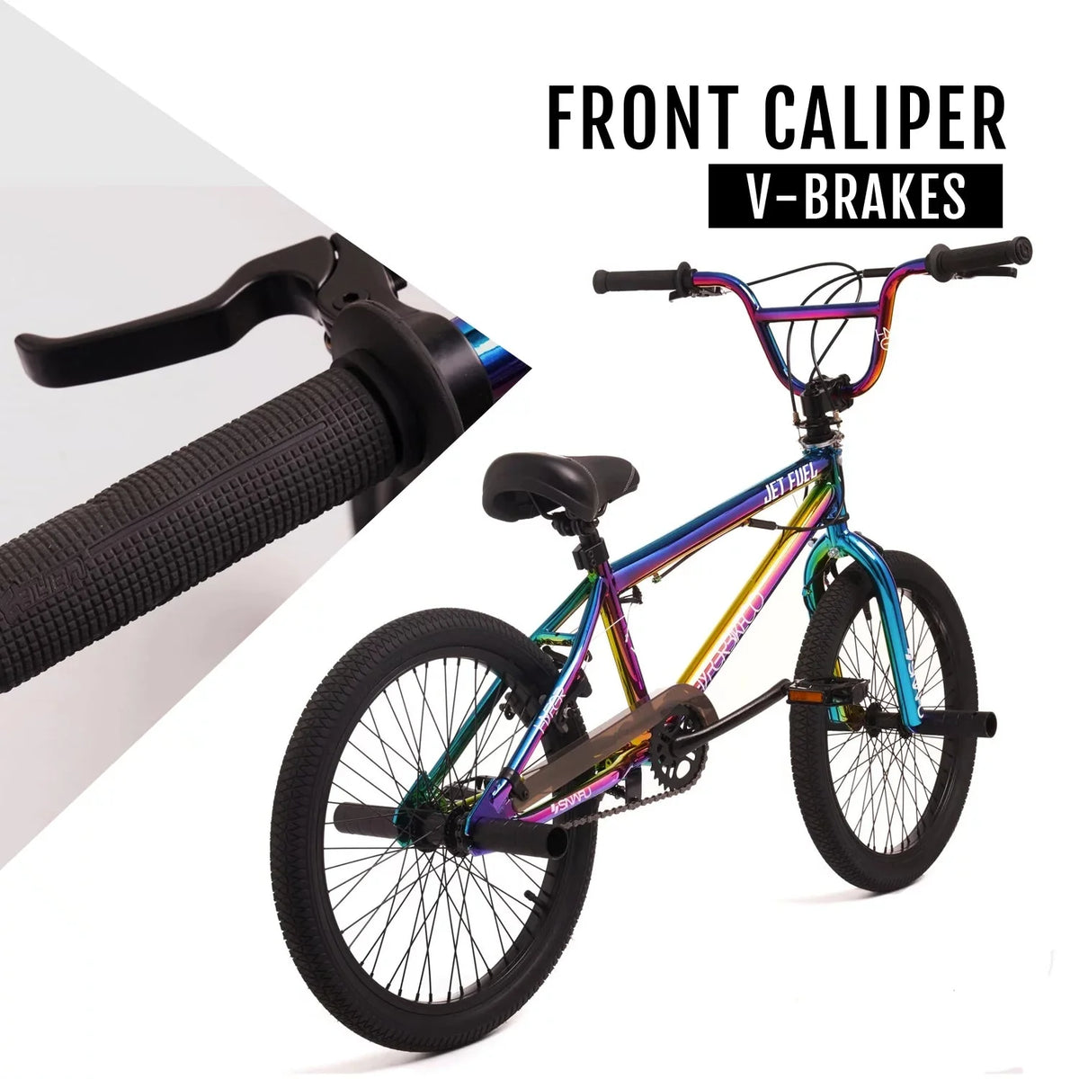 Hyper Bicycles 20 Jet Fuel BMX Bike for kids, Recommended Ages 8 to 13 Years Old