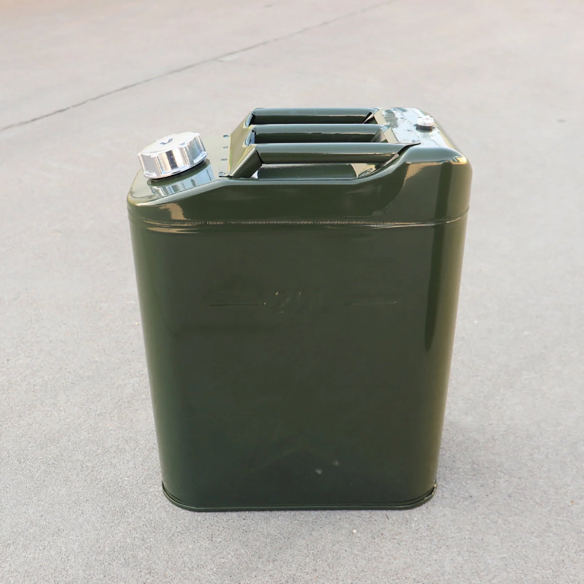EUBUY 10L Green Metal Jerry Can Store Container for Petrol Oil Water Alcohol