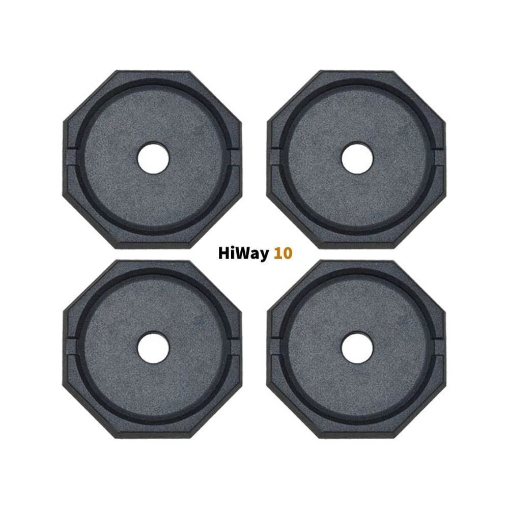 SnapPad HiWay RV Accessories Permanently Attached Leveling Jack Pad, 4 Pack