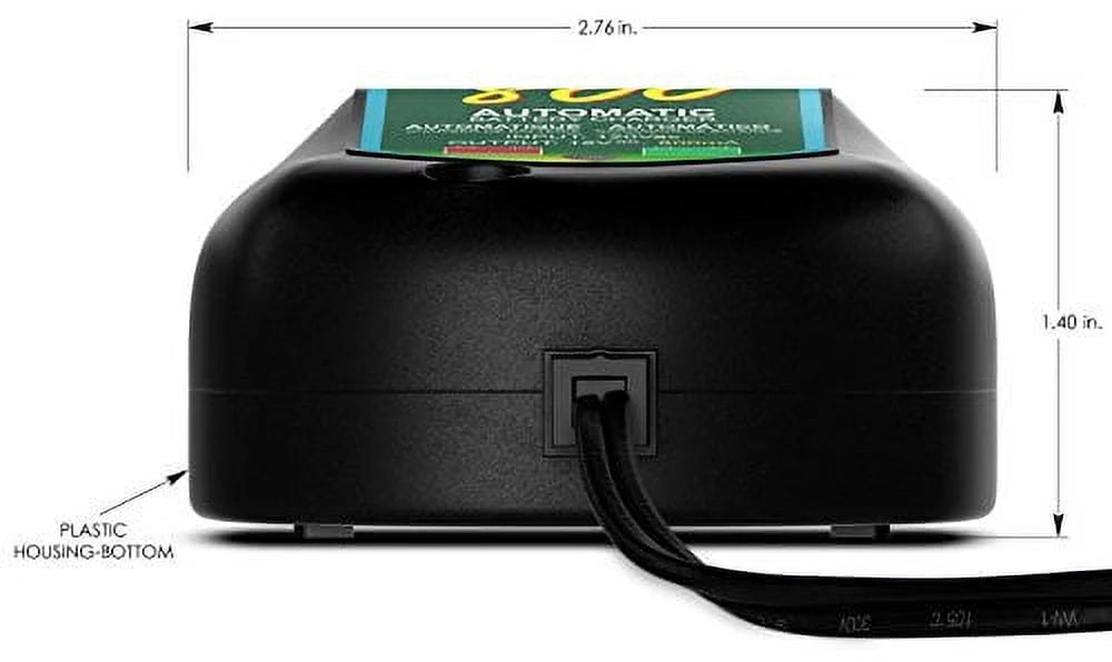 Battery Tender 800 is a SuperSmart Battery Charger that will Constantly Monitor, Charge, and Maintain your Battery. It's Encapsulated and Protected from Moisture by an Electrical Insulation