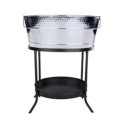 BREKX Copper Hammered Galvanized Beverage