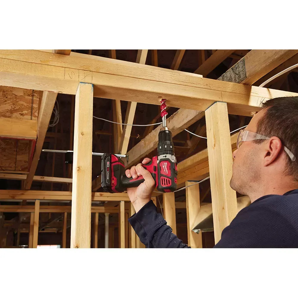 Milwaukee Pre-Sale Pre-Sale 2607-22 M18 18V 1/2 Compact Hammer Drill/Driver w/ Batteries