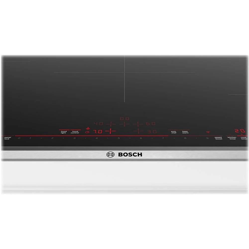 Bosch - 800 Series 36 Built-In Electric Induction Cooktop with 5 elements and Wifi - Black