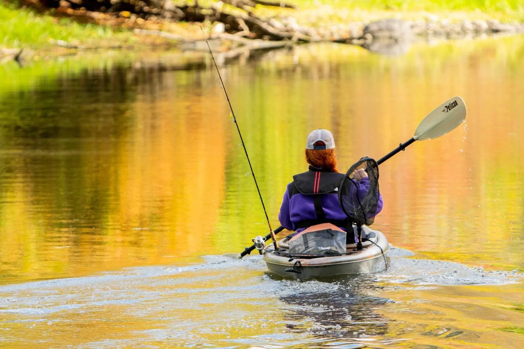 Angler Paddle - Aluminum Shaft with Reinforced Fiberglass Blades - Lightweight, Adjustable Kayaks Paddles - Perfect for Kayak Fishing