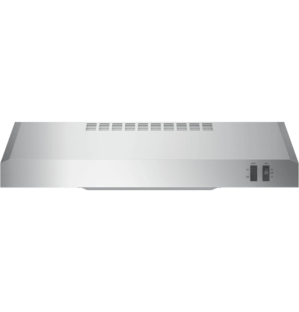 GE - 24 Convertible Range Hood - Stainless steel