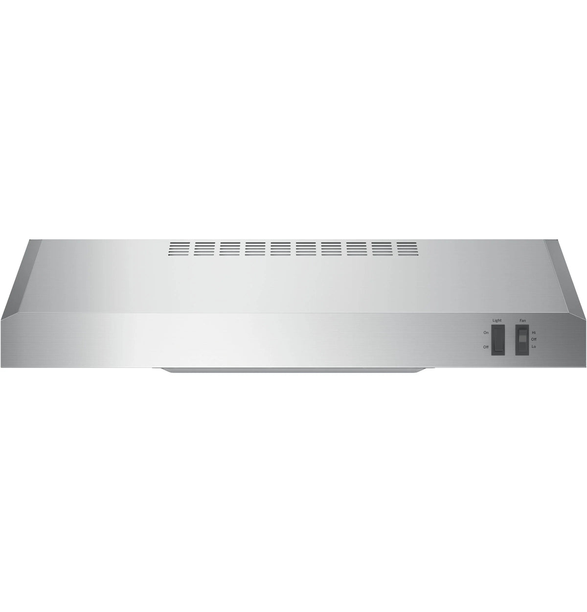 GE - 24 Convertible Range Hood - Stainless steel