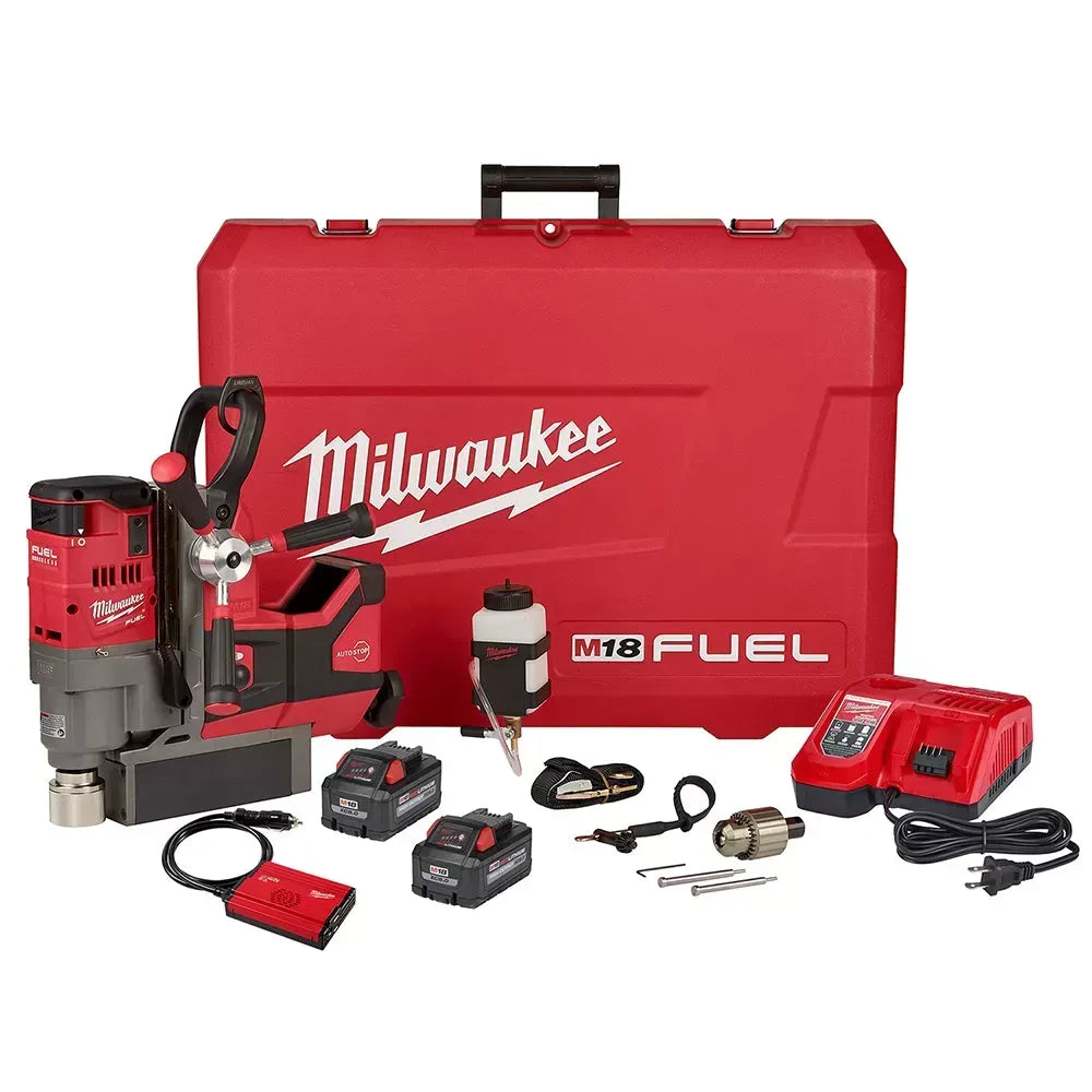 Milwaukee 2788-22HD M18 FUEL 18V 1-1/2 Lineman Magnetic Drill High Demand Kit