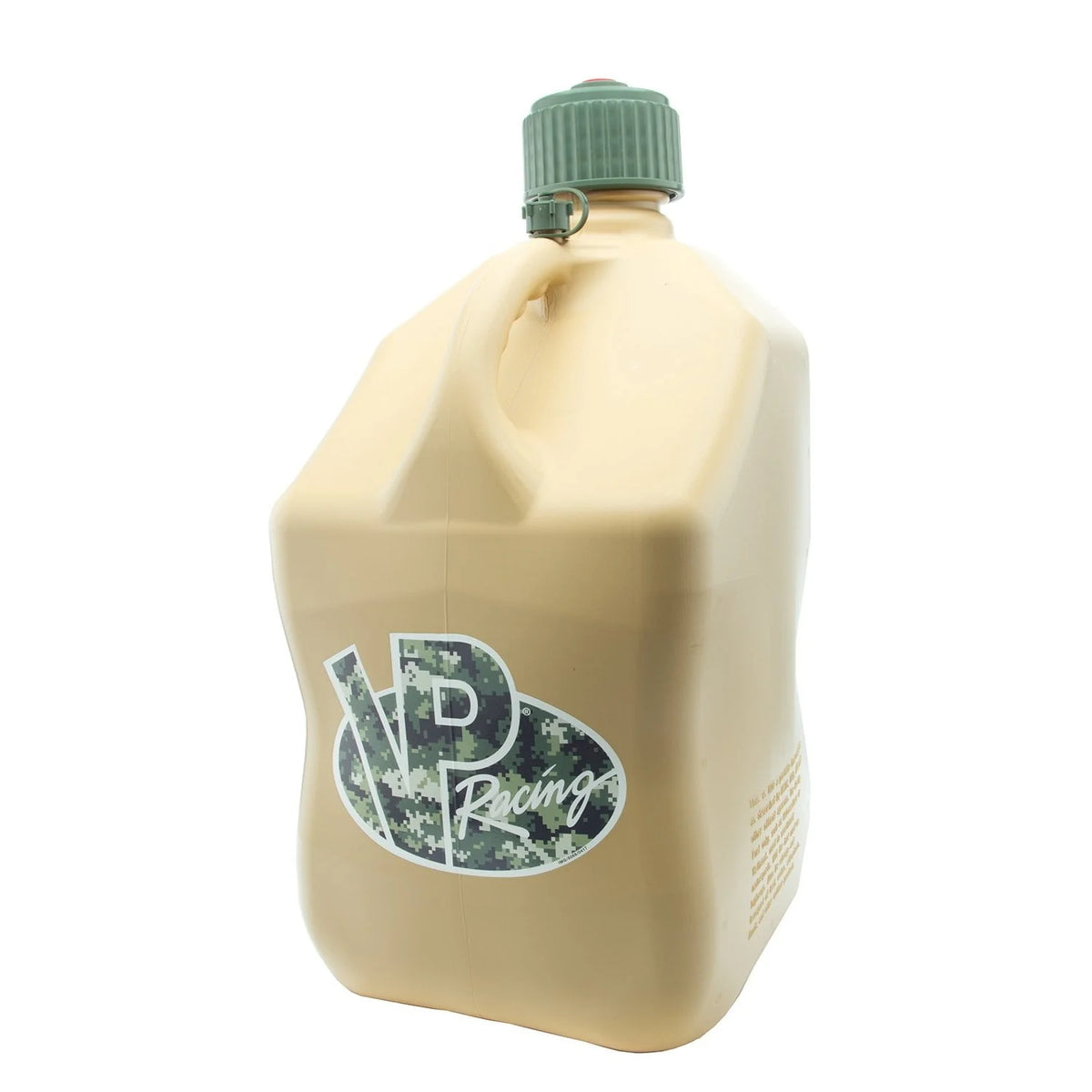 VP Racing Fuels 5.5 Gal Utility Jugs (4 Pack) w/ 14 In Hose, Tactical Tan