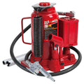 Torin Jacks 20 Ton Pneumatic Air Hydraulic Bottle Jack with Manual Hand Pump, Red，TA92006