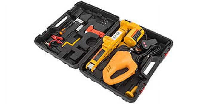 VEVOR Electric Car Jack 3 Ton 6600 LB Electric Scissor Jack 12V DC Electric Jack with Electric Impact Wrench Car Repair Tool for Sedans and Trucks
