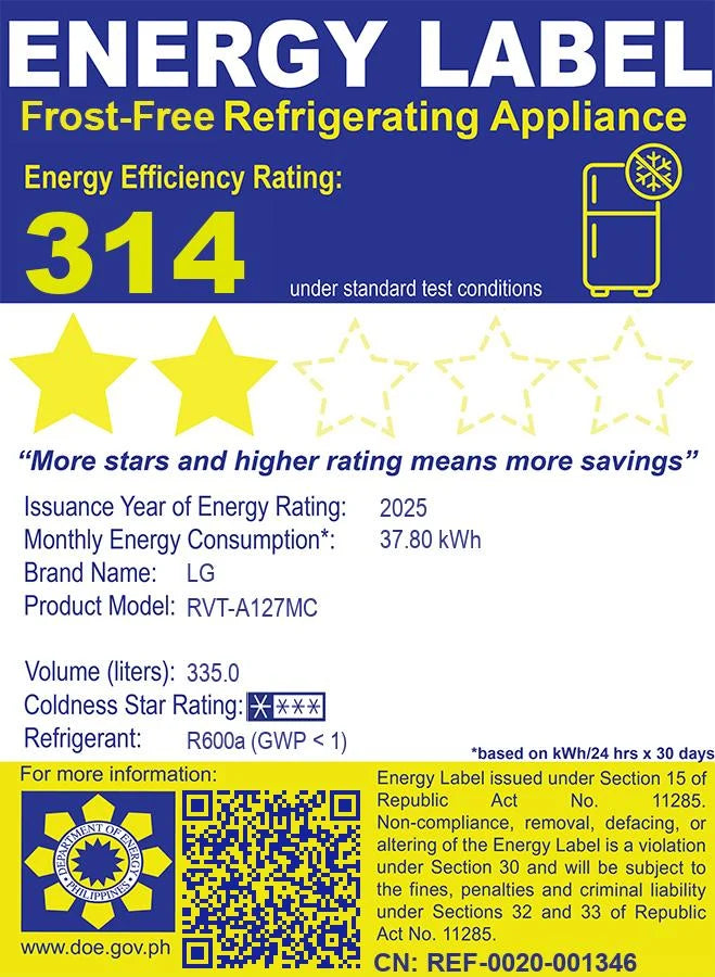 12.7 Cu. Ft. Top-Freezer Refrigerator Inverter