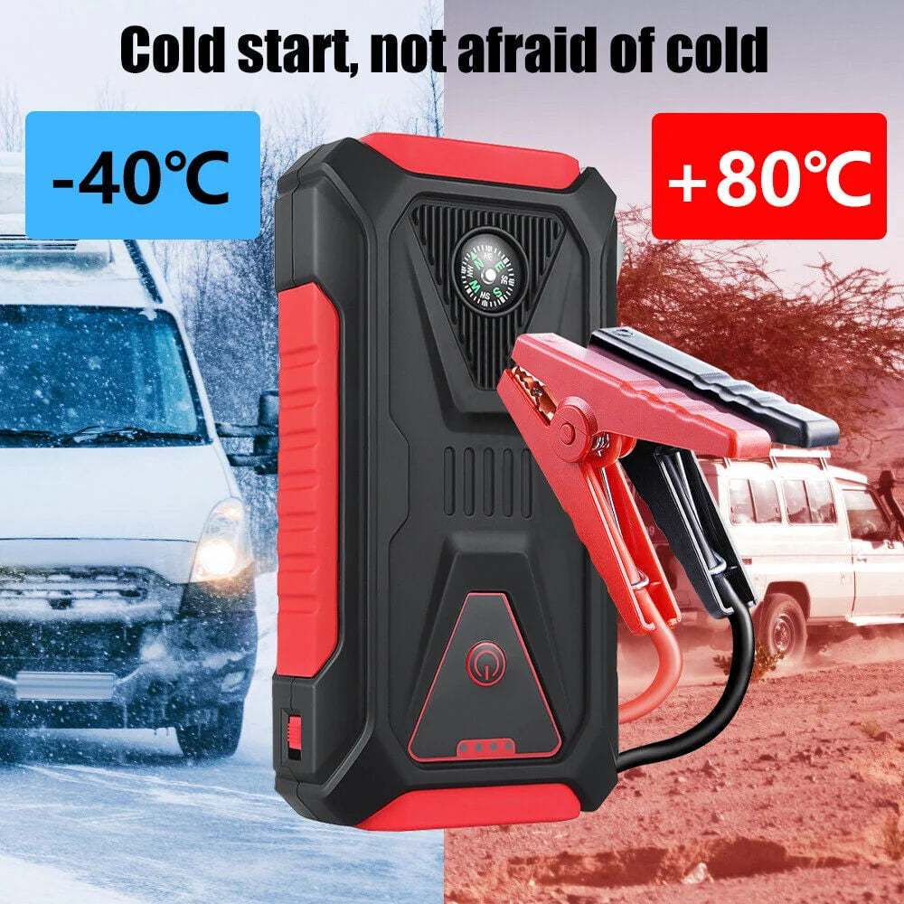 MDHAND 38800mAh 3000A Car Jump Starter Booster Jumper Box Power Bank Battery Charger With Usb Quick Charge