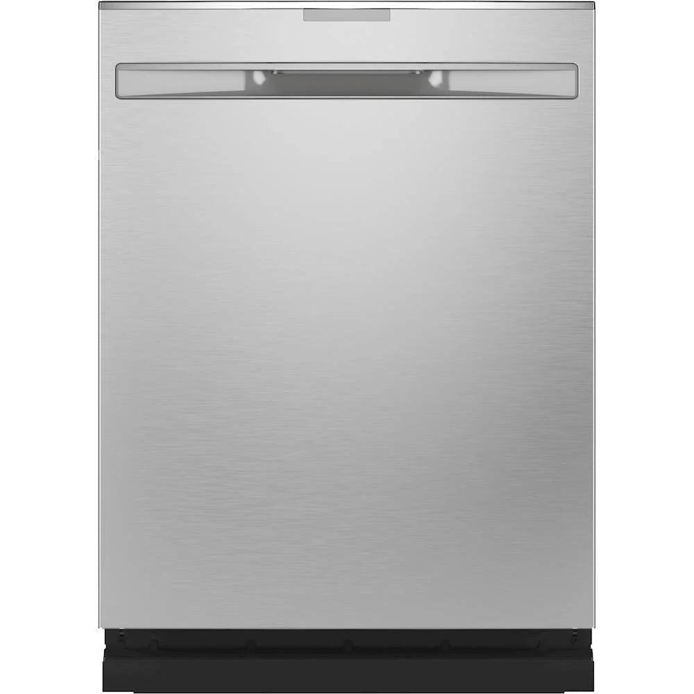 GE Profile - Stainless Steel Interior Fingerprint Resistant Dishwasher with Hidden Controls - Stainless steel