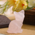 Cat Crystal Figurines, Cute Kitten Statues for Kitten Lovers and Collectibles, Cat Decor Fingurines for Home Desk Office