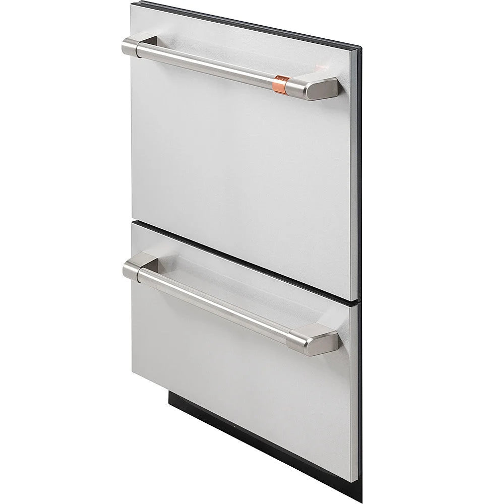 Café 24 Top Control Built-In Double Drawer Dishwasher - Stainless steel