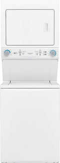3.9 Cu. ft. WASHER, 5.6 Cu. ft. Dryer White Stack Laundry-FLCE7522AW