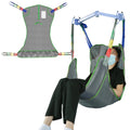 EZ Assistive Universal Full Body Patient Lift Sling, Mesh Fabric Patient Sling Transfer and Bathing aids, 500lb Weight Capacity