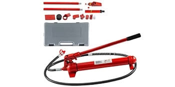 BENTISM 2.0M Porta Power Hydraulic Jack Repair Tool Kit Power Set Auto Tool 12 Ton