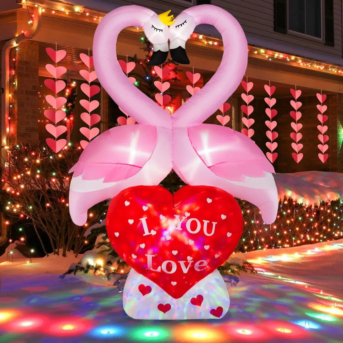 11FT Wide Halloween Inflatables Archway Outdoor Decorations, Inflatable Clown Arch Blow Up Halloween Decorations Built-in Projection LED Light for Halloween Decor Front Yard Garden Lawn Party