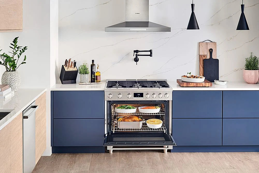 Bosch - 800 Series 36 Externally Vented Range Hood - Stainless steel