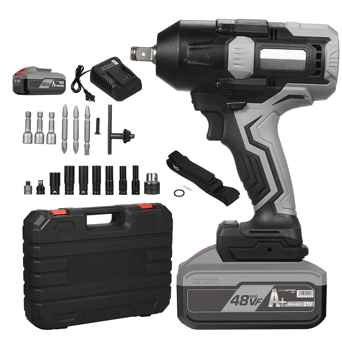 Dadypet Electromotion spanner,Wrench Wrench 48VF Lithium Battery 1080NM Torque Power Battery Wrench 1080NM Battery Powered Wireless 1080 N.M Torque Powered Wireless Wrench N.M Torque Wrench HUIOP