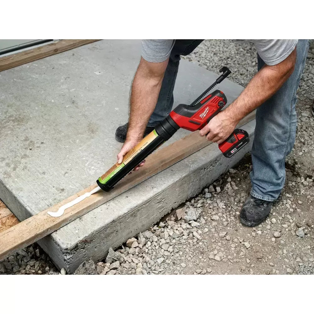 Milwaukee 2641-20 M18 18V 10-Ounce Caulk and Adhesive Gun - Bare Tool