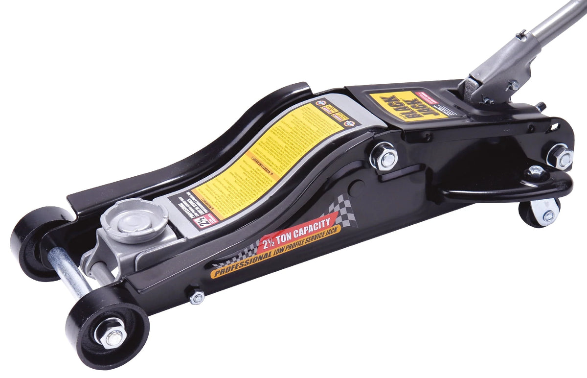 Black Jack 2.5 Ton Low Profile Floor Jack Black/Silver, T825010W